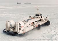 AP1-88 hovercraft with the Scandinavian company SAS